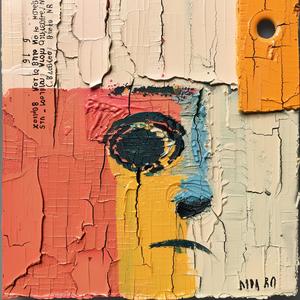 face  yellow  orange  blue  encaustic  impasto  palette  knife  painting  Picasso 1066344