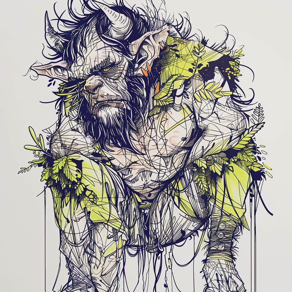 mythical  creature  hybrid  monsters  popculture  fantastical  unique  entity  blending  features 952317