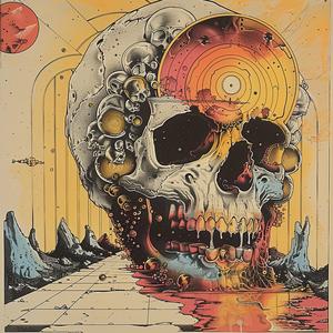 album  cover  surreal  symbolist  hyper-realistic  screenprint  art  creative  Todd  White 1036906