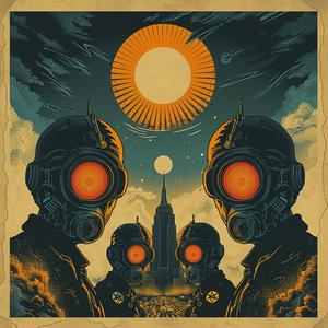 ملصق فيلم درامي جرافيكي رمزي جريء ملون تصميم فيلم 1038692