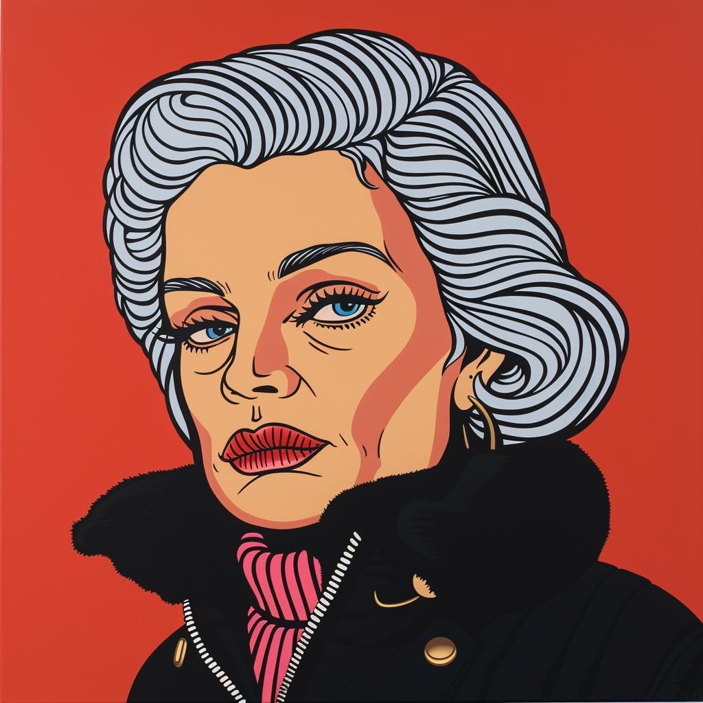woman  portrait  painting  older  age  whitehair  realistic  details  expression  soft 972688