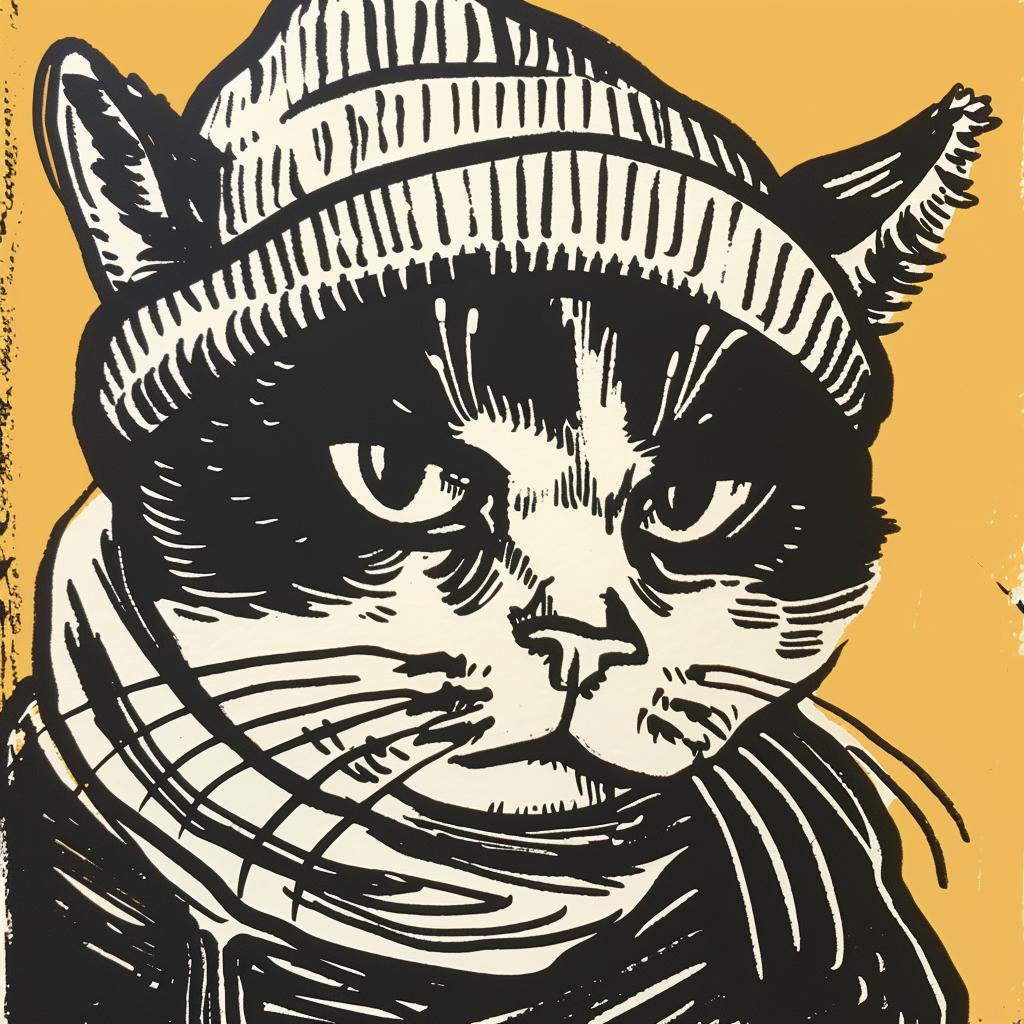 قبعة قطة، شخصية مجسمة، عدوانية، ثقافة بسيطة، شخصية حضرية، رسم توضيحي 958399