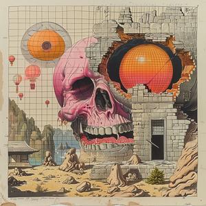 skull  orange  eye  drawing  horror  art  Japanese  macabre  visual  creative 1036784