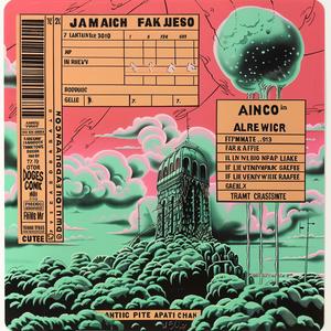 label  jamish  hero  illustration  chromolithography  graphic  design  branding  art  colorful 1039744