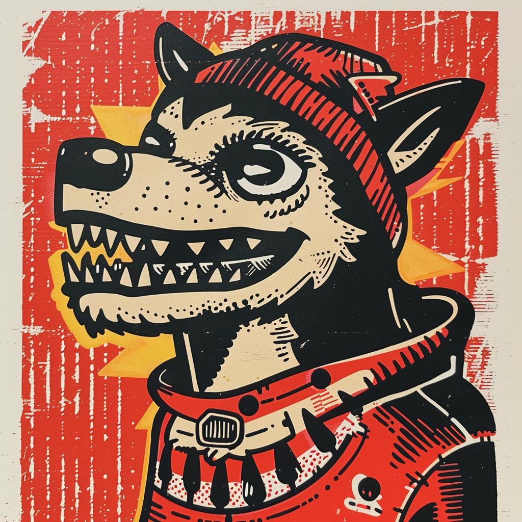 aggressive  streetwise  animal  knitcap  culture  simple  minimal  poster  dog  urban 958065