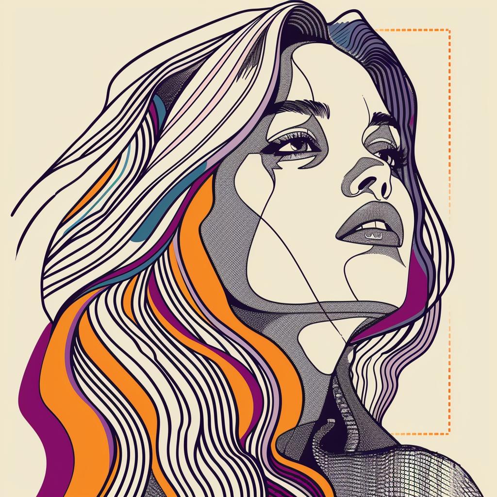 PopArt  blonde  woman  longHair  colorful  illustration  vibrant  minimalist  female  design 937107