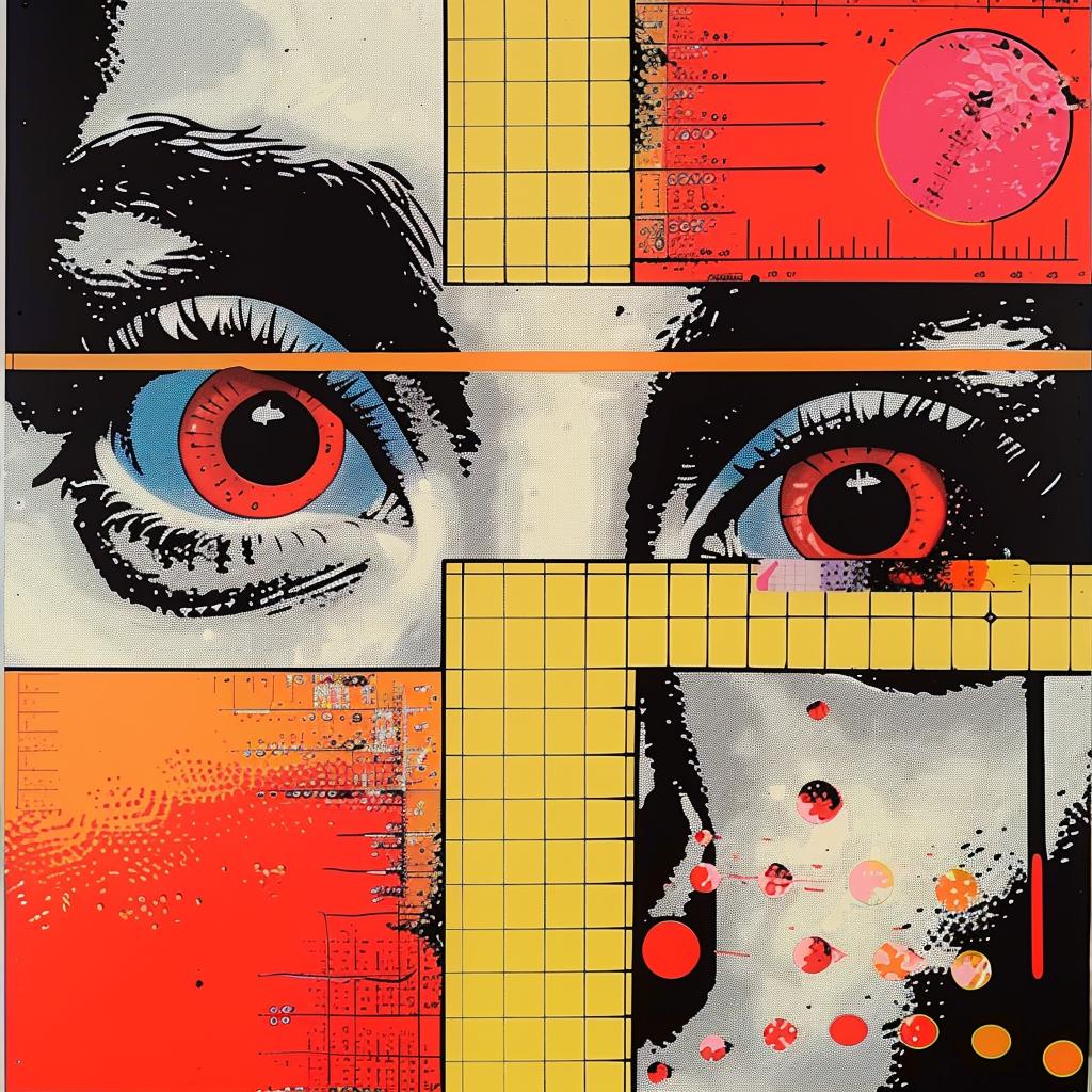 portrait  eye  flowers  graphic  Japanese  horror  art  color  elements  design 968588