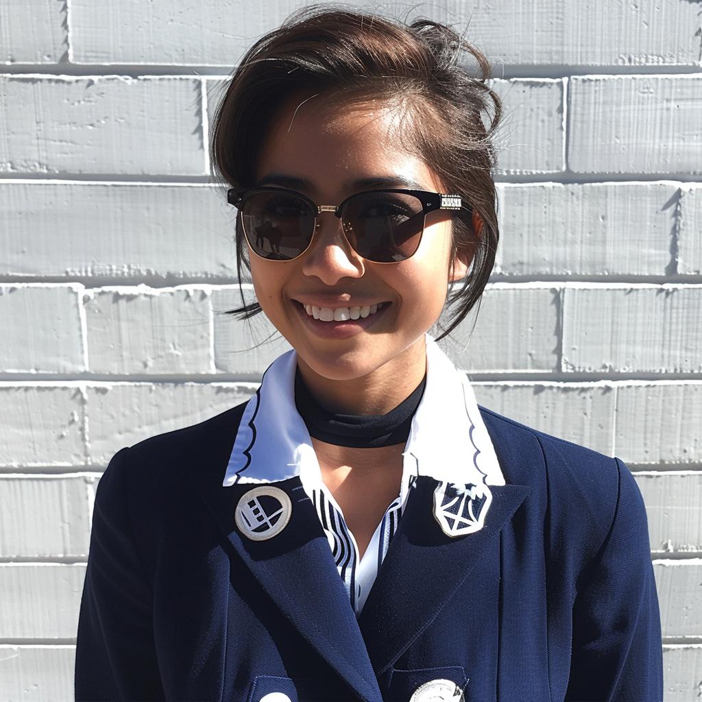 woman  business  attire  blue  suit  sunglasses  professional  fashion  portrait  female 1027508