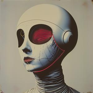woman  red  eye  figurative  art  modern  strong  colorful  powerful  design 1077836