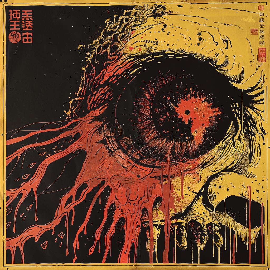 surreal  album  cover  graphic  movie  poster  deathmetal  monster  Toshio  Saeki 961742