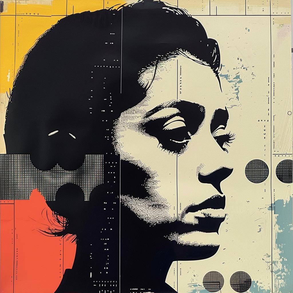 face  art  illustration  black  poster  portrait  modern  design  colorful  conceptual 968349
