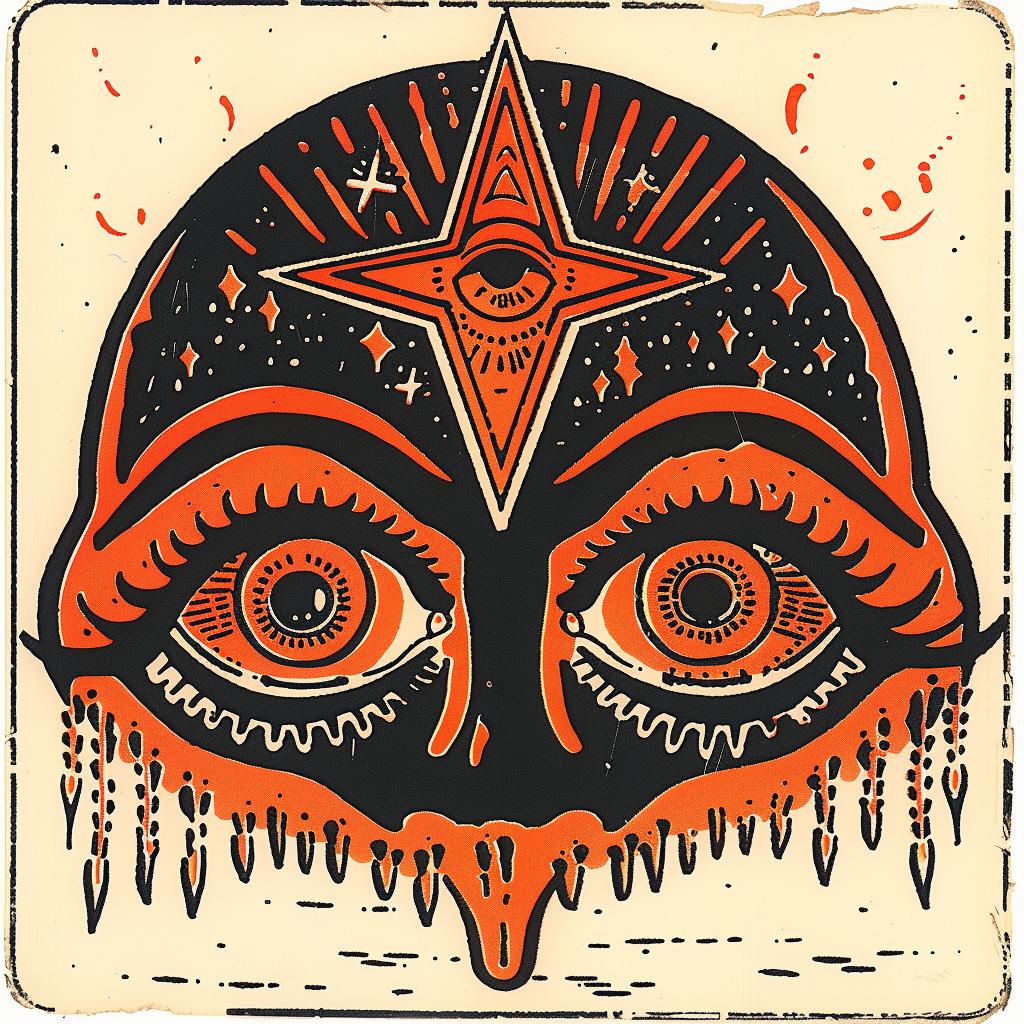provocative  art  poster  band  eyes  devil  dark  occult  naturalistic  introspective 935373