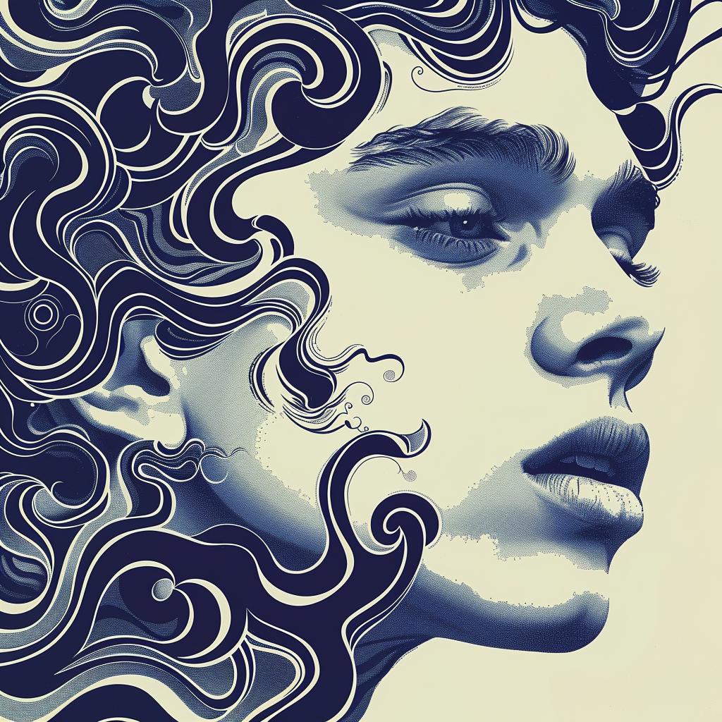 digital  art  navy  cream  cover  graphic  modern  abstract  cool  design 918099