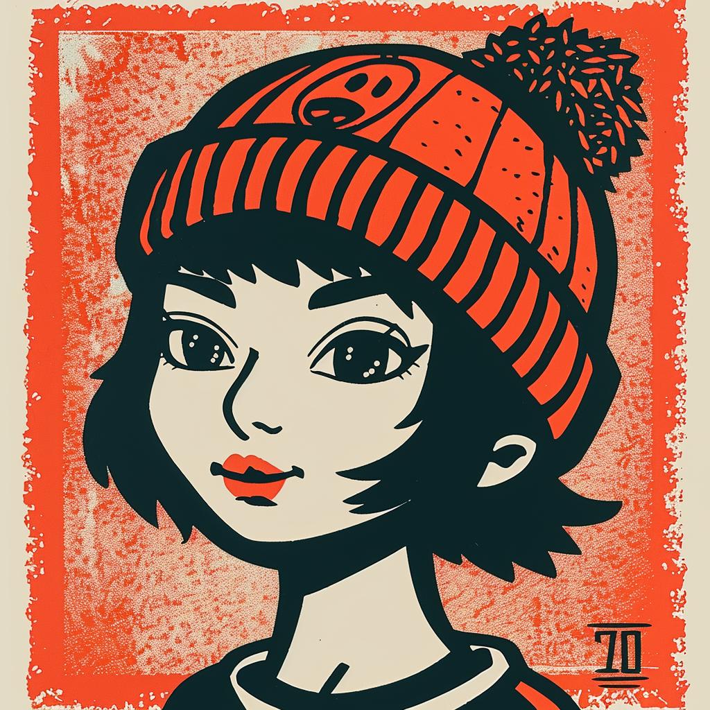 girl  hat  orange  urban  minimal  streetwear  aggressive  expression  portrait  teenager 956821