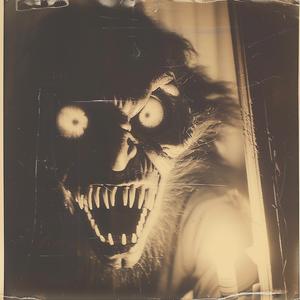 terrifying  Polaroid  monster  1974  photo  scary  man  vintage  photography  fear 1074057