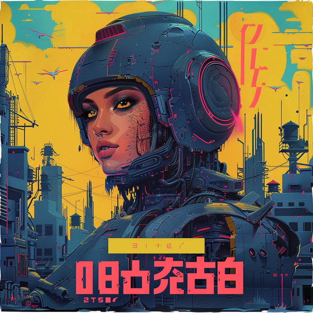 concert  retro-futuristic  cyberpunk  mecha  anime  liquid  light  exaggerated  ZBrush  neogeo 966985