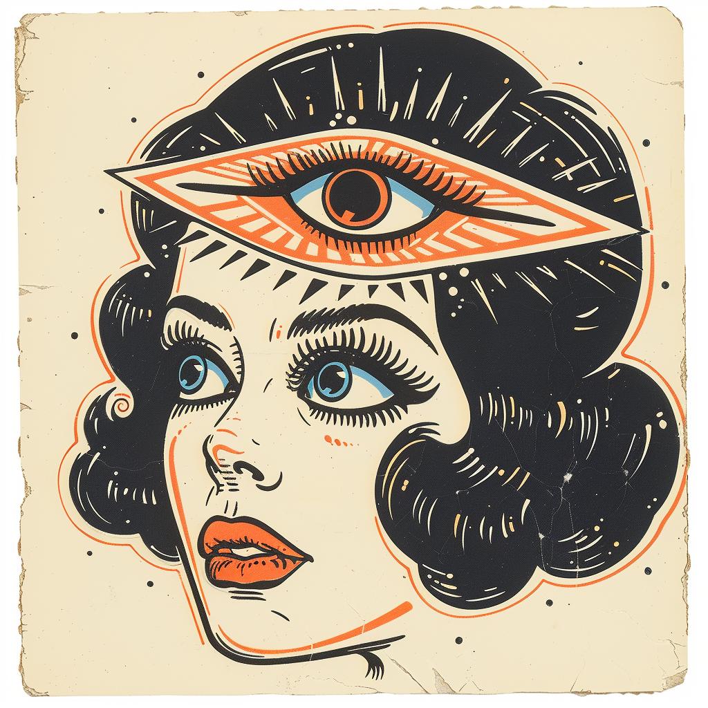 woman  eye  head  illustration  provocative  art  80s  minimalism  conceptual  graphic 935281