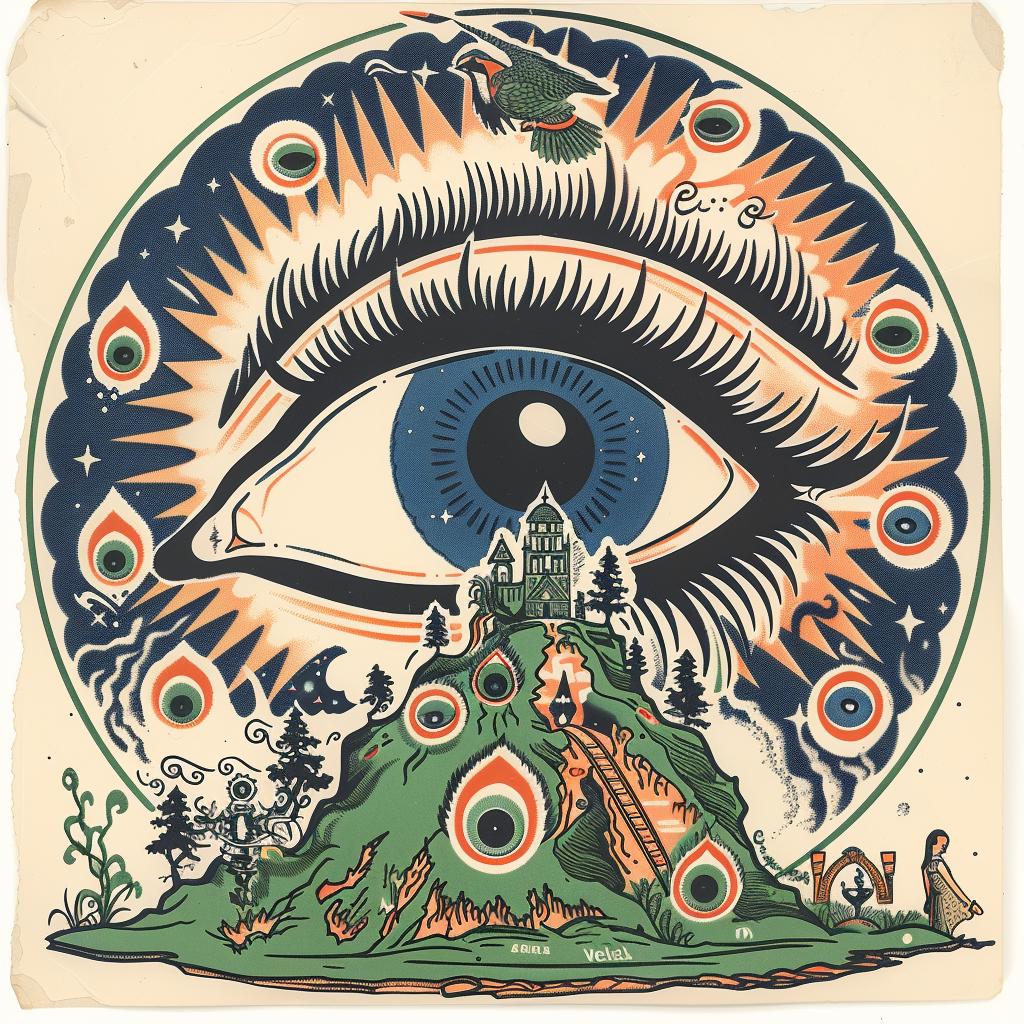poster  eye  castle  old  provocative  art  metaphysical  interdisciplinary  wellbeing  emek 933247