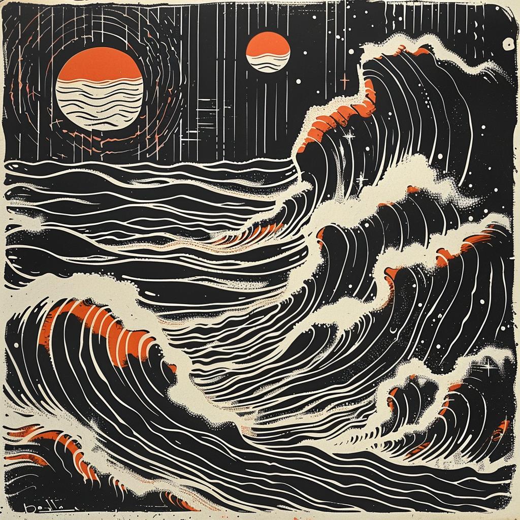 ocean  art  graphic  shauntam  beautiful  wave  quasar  stylized  nature  inspiration 932772