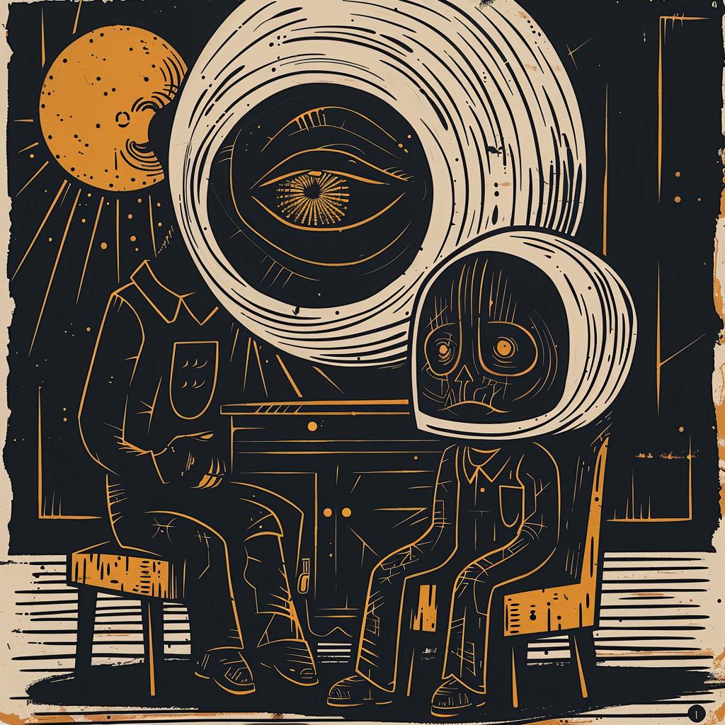 provocative  art  spiritual  dark  occult  moon  stars  introspective  naturalistic  mystical 933688