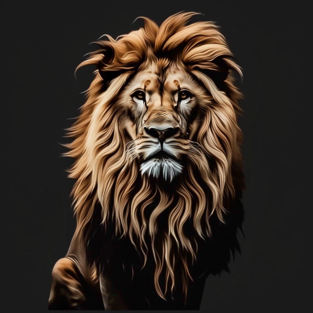 lion  black  background  animal  wildlife  feline  predator  portrait  nature  open 943107