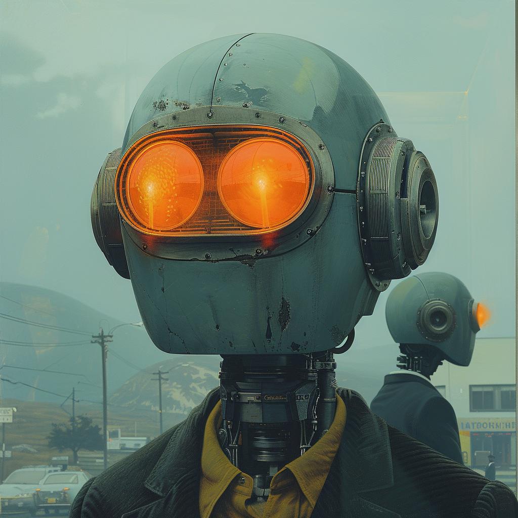 double  exposure  lifestyle  surreal  robots  orange  eyes  art  provoking  lighting 963205