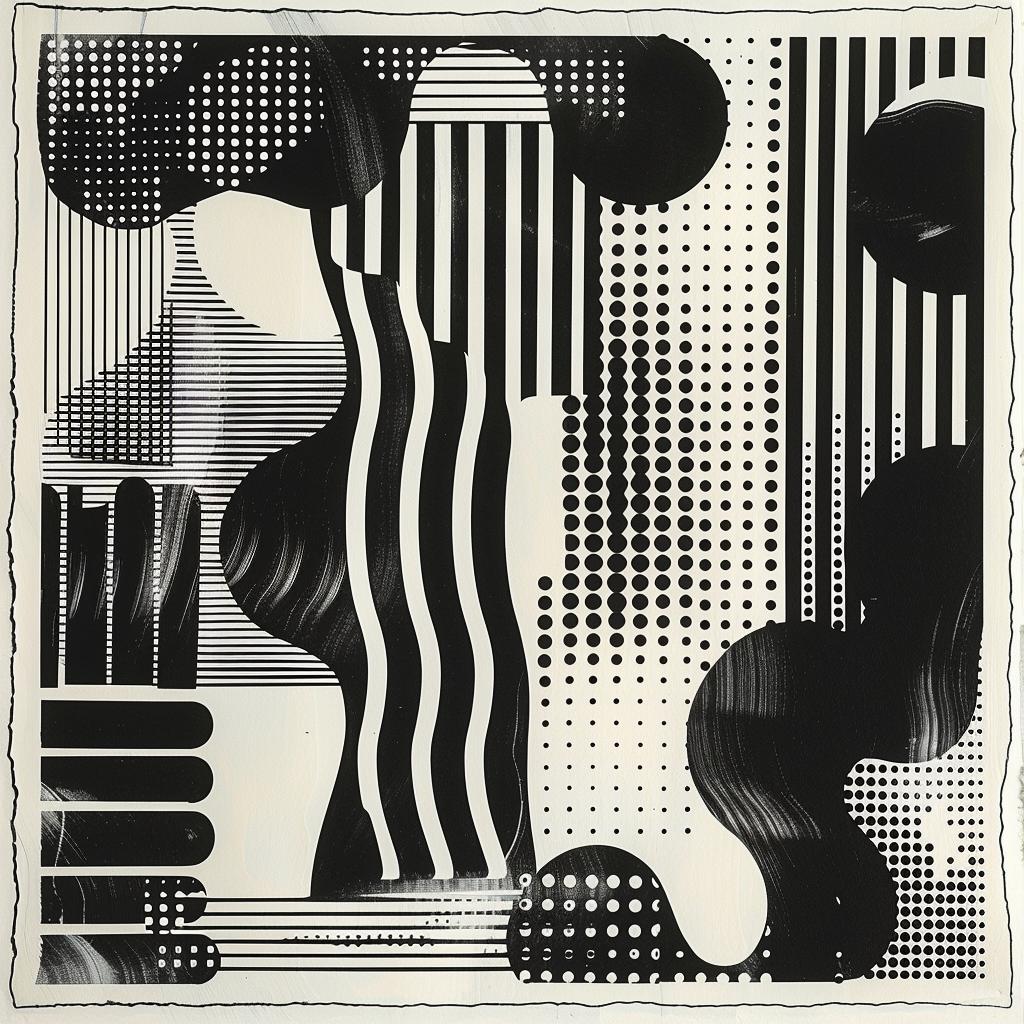 linocut  print  halftone  pattern  blackandwhite  etching  dashes  geometric  artistic  design 964030