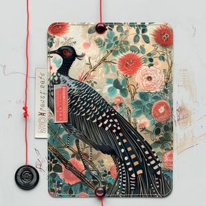 bird  card  red  string  art  illustration  design  colorful  chromolithography  nature 1059206
