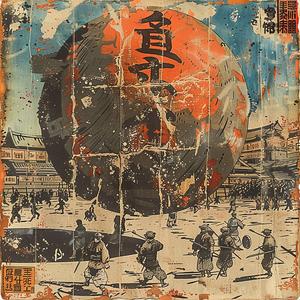 chromolithography  poster  ball  people  walking  art  colorful  graphic  design  modern 1040429