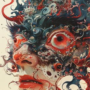 hypnotic  album  cover  surreal  woman  tentacles  Dali  James  Jean  alluring 1073057