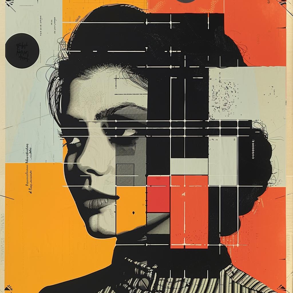 abstract  collage  geometric  pattern  poster  women  Rauschenberg  art  design  surreal 968664