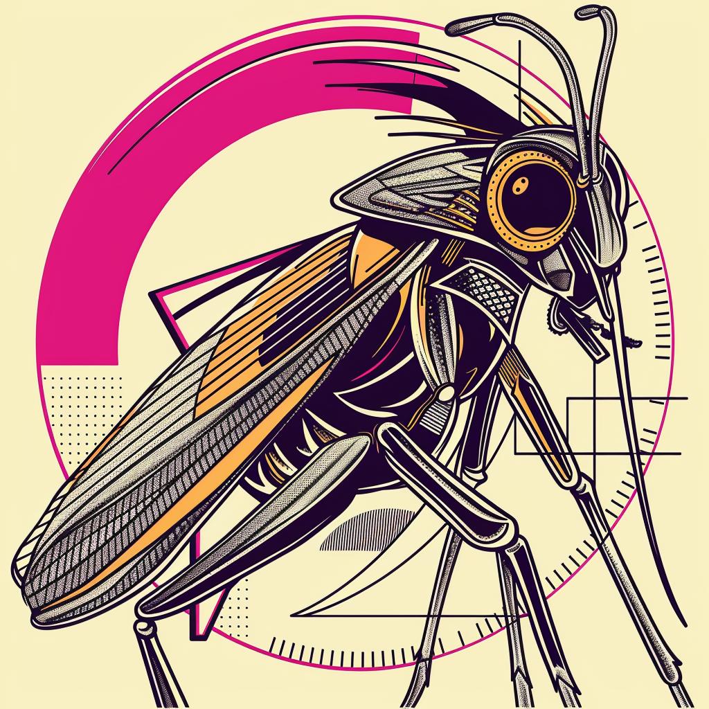 creative  surreal  album-cover  mosquito  circle  insect  illustration  hyper-realistic  art  unique 939486