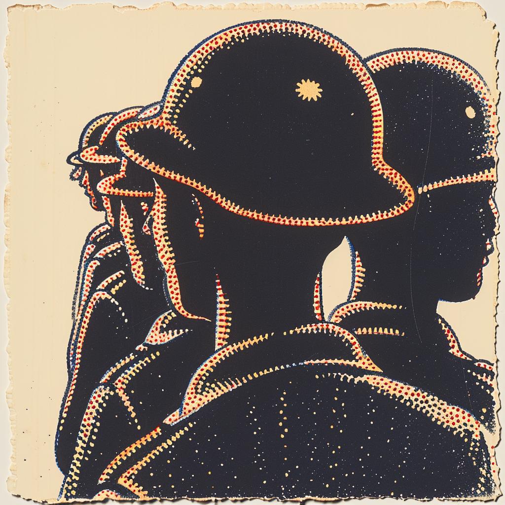 men  hats  poster  surreal  lighting  glow  volumetric  art  show  force 962904