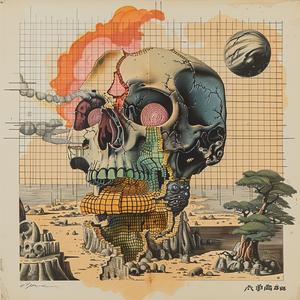 horror  Japanese  skull  drawing  face  art  lettering  vintage  monster  design 1036496
