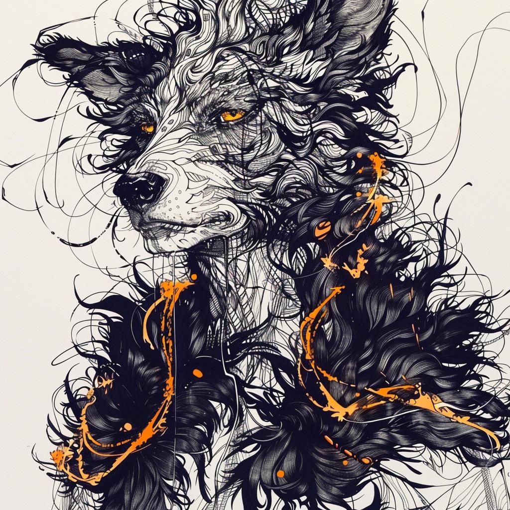mythical  creature  hybrid  dog  canine  digital  art  unique  exploration  fantasy 952711