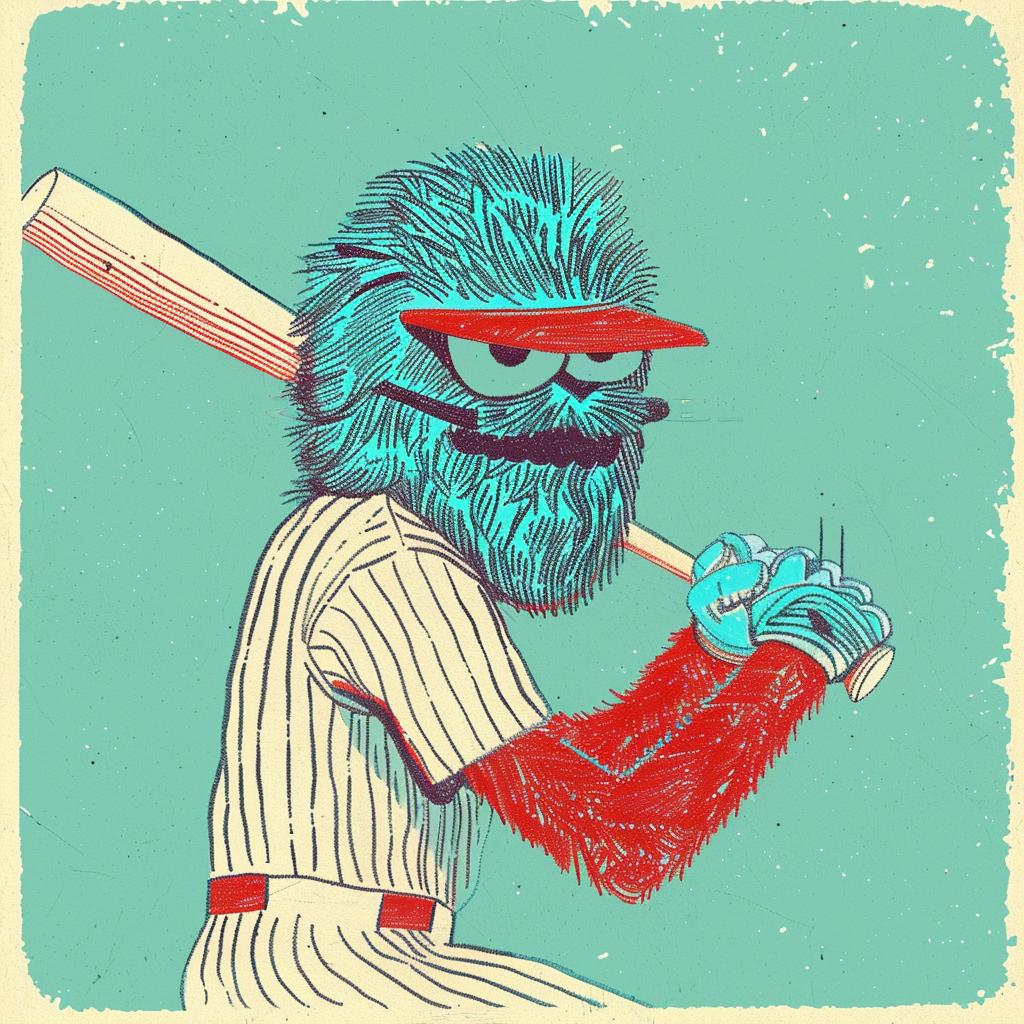 baseball  player  cartoon  character  bat  funny  dynamic  illustration  uniform  sport 940350