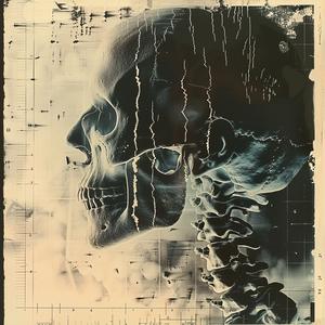 skull  bones  chemigram  black  white  dark  graphic  abstract  conceptual  art 1061323