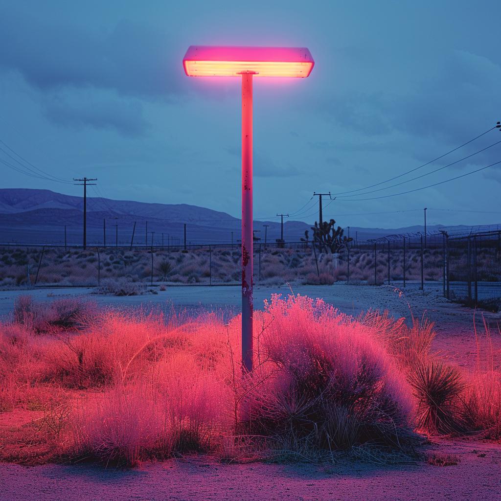 neon  lighting  desert  photography  glow  volumetric  art  Andreas  surreal  double 1030724
