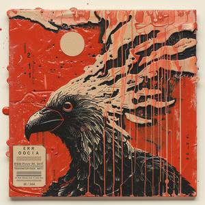 eagle  blood  encaustic  art  powerful  nature  wildlife  violence  dramatic  depiction 1065966