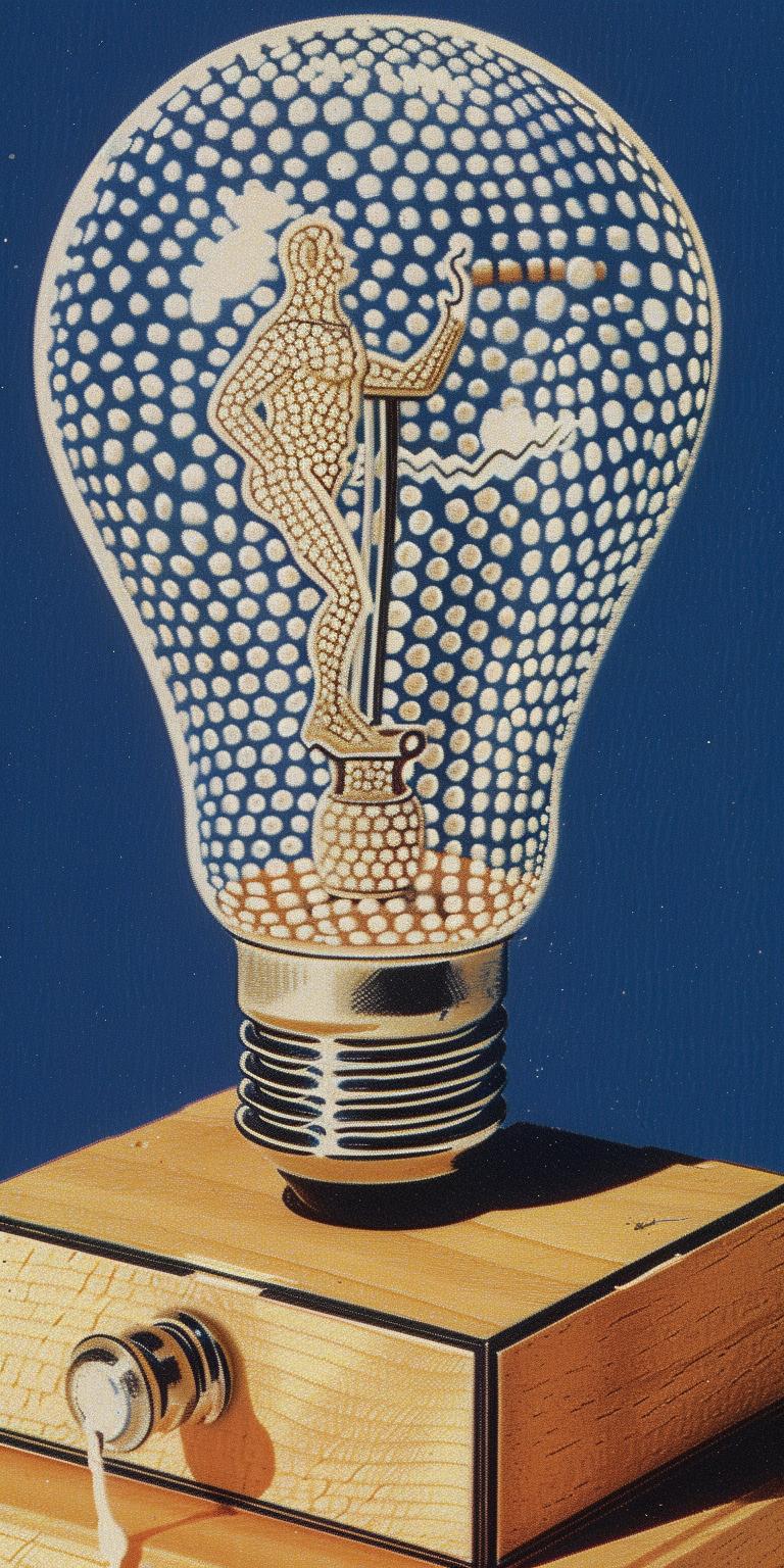lightbulb  liquid  drowning  man  painting  surreal  conceptual  emotional  illustration  art 940657