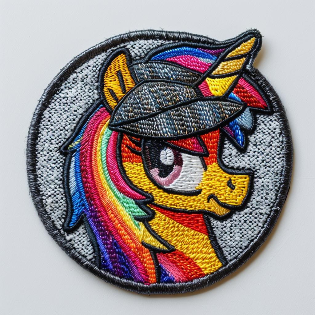 patch  unicorn  chenille  angry  stitch  streetwear  colorful  minimal  design  embroidery 954947