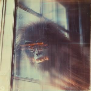 terrifying  Polaroid  monster  1974  photo  monkey  window  Rashad  Alakbarov  fear 1071925