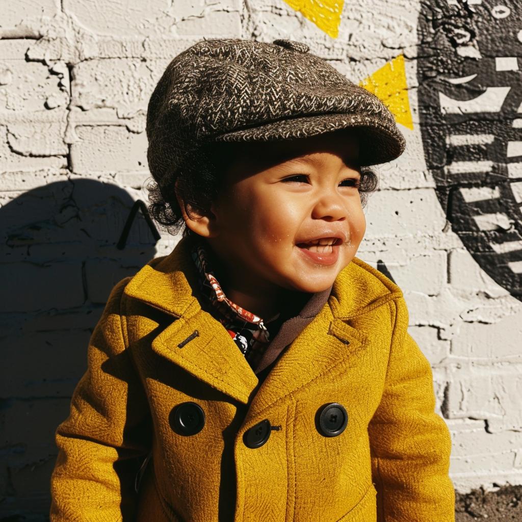 toddler  streetwise  culture  simple  cap  yellow  urban  child  minimal  poster 956785