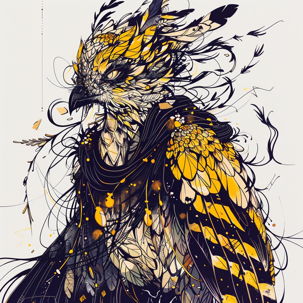 mythical  birds  hybrid  imaginative  unique  fantasy  creature  colorful  nature  art 952615