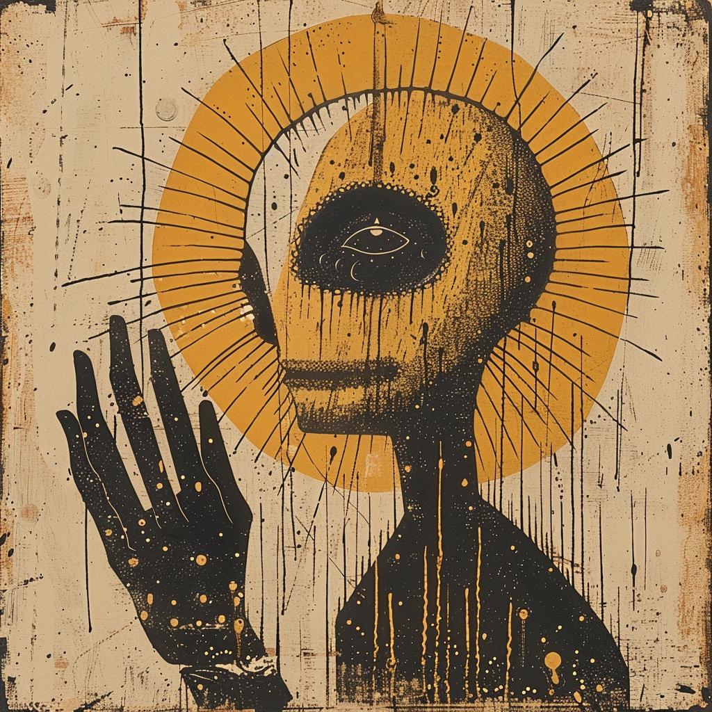 alien  sun  background  art  spiritual  dark  introspective  naturalistic  Bernard  illustration 926897