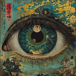 surreal  eye  world  portrait  symbolist  artwork  creative  graphic  mystical  expression 1078542
