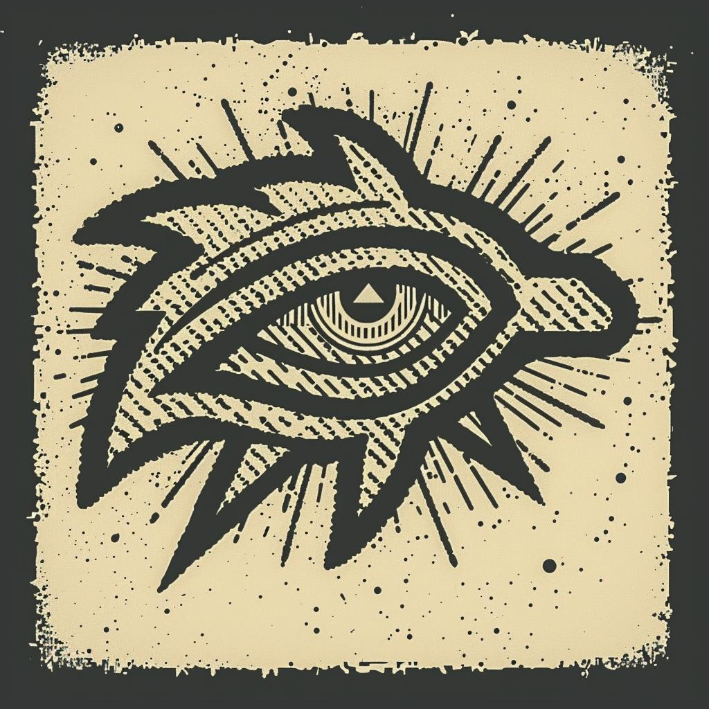 logo  blackletter  eye  triangle  lightning  Todd  McFarlane  symbol  ancient  Egypt 932558