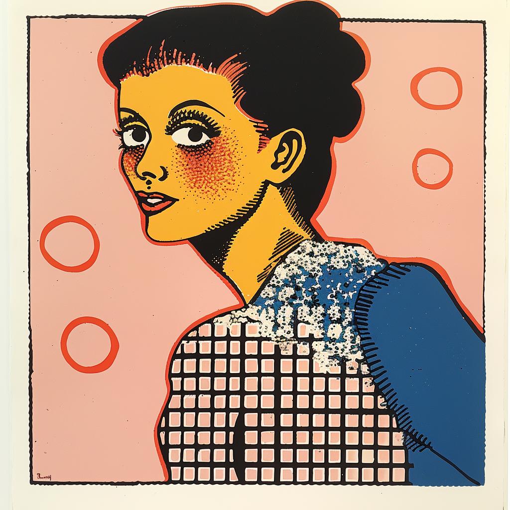poster  woman  pattern  blue  pink  collage  artwork  design  graphic  stylish 963267