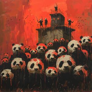 pandas  ominous  occult  tower  simonstalenhag  adolphgottlieb  painting  urban  nature  surreal 1053666