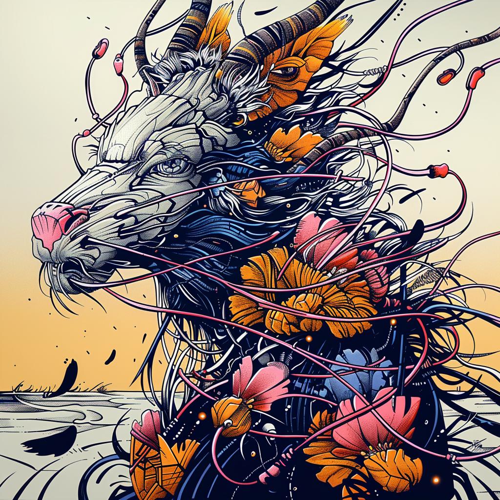 digital  art  mythical  creature  illustration  fantasy  creative  design  colorful  imaginative 948922